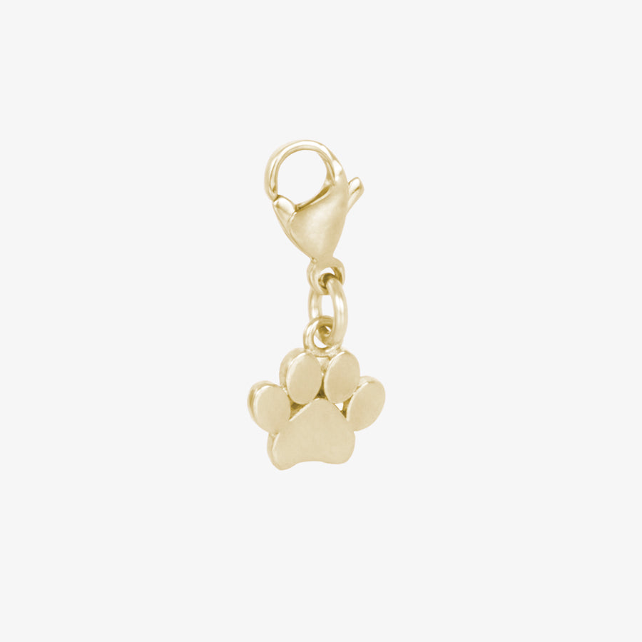 Gold Paw Charm